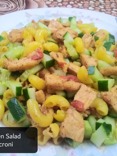 A picture of Chicken Macroni Salad🥗.