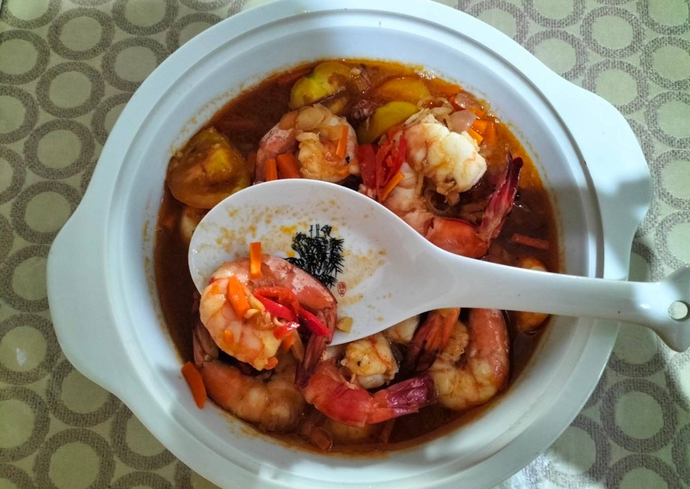 Udang asam manis