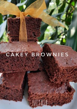 Foto resep Cakey Brownies