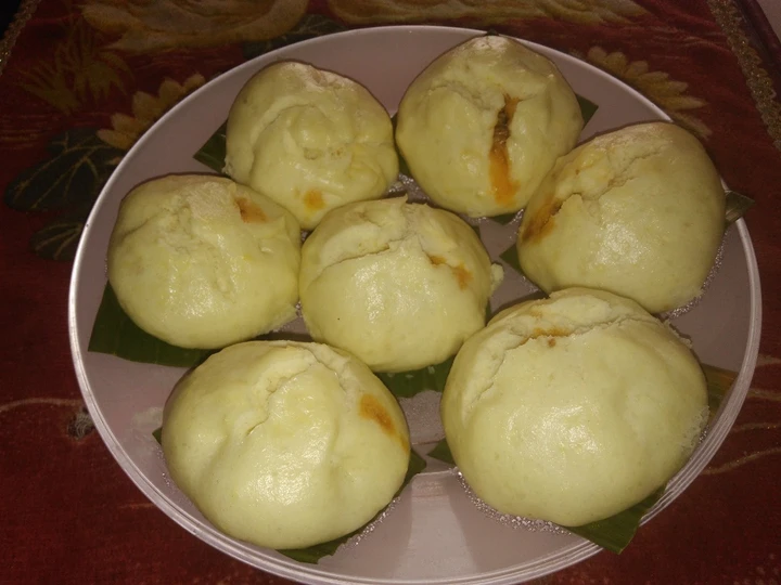 Langkah Gampang Membikin Resep Bakpao isi ayam suwir yang Sempurna Anti Ribet, Lezat Sekali