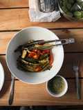 Verduras al Horno con salsa de Chicatanas