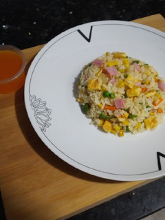 Una foto de Arroz tres Delicias