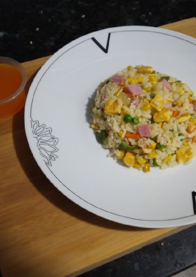 Una foto de Arroz tres Delicias