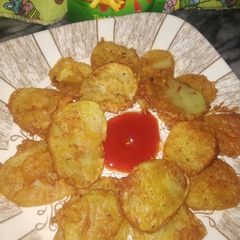 Simple Aloo ke pakory A picture of Simple Aloo ke pakory.