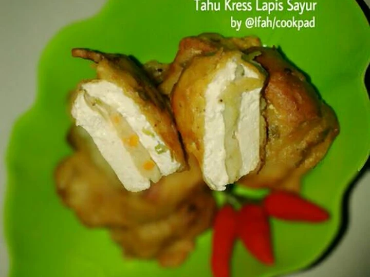 Cara Mudah Membikin Resep Tahu Kress Lapis Sayur yang Bikin Ngiler Anti Ribet, Lezat