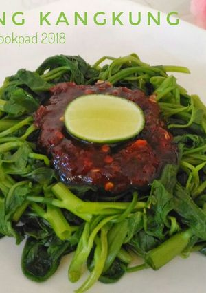 Foto resep Plecing kangkung (brambang asem jawa)