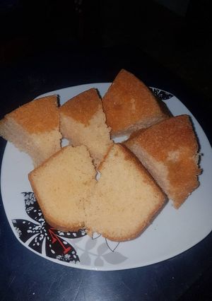 صورة لوصفة كيك اسفنجي
