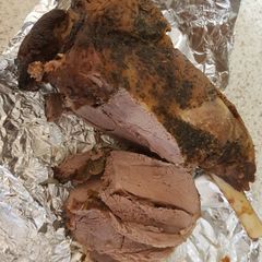 A picture of Roast lamb.