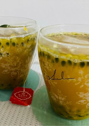 百香金桔綠茶 的食譜成品照片