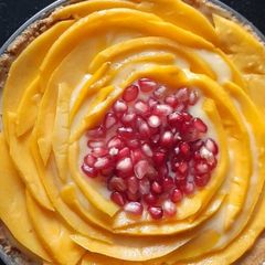 A picture of Mango Tart.