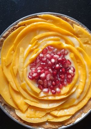 A picture of Mango Tart.