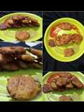 Crispy gram pulse fritters