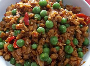 Foto resep Oseng tempe leunca ala mommy rafa