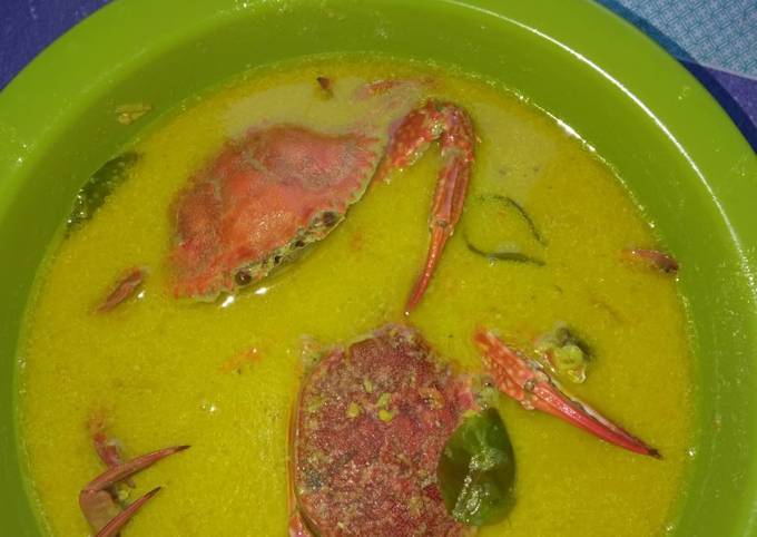 Cara Bikin Kepiting santan asam pedas Untuk Jualan