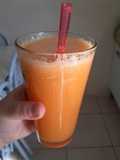 Suco detox de cenoura