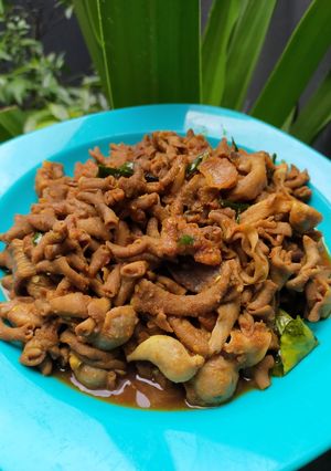 Foto resep Usus ayam pedas