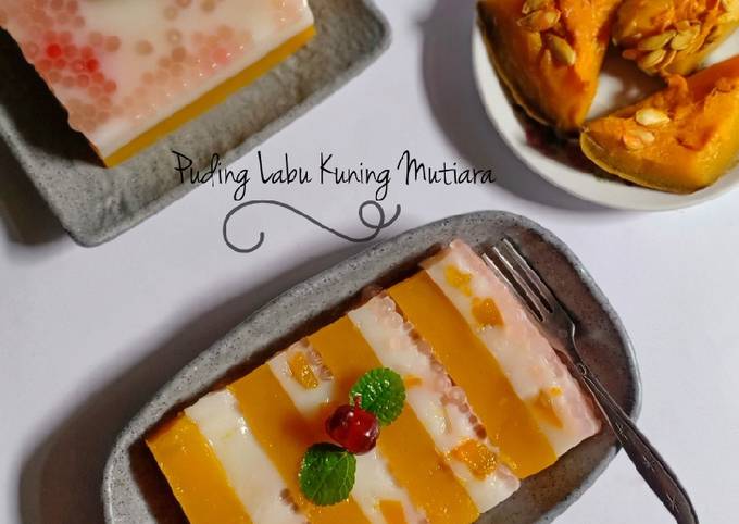 Resep Puding Labu Kuning Mutiara Oleh Oknisa Carolina Cookpad