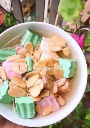 Hình của món Chè khúc bạch rau củ.