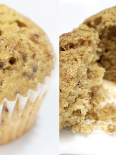 A picture of Moist Choco Banana Muffin.