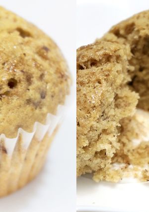 A picture of Moist Choco Banana Muffin.