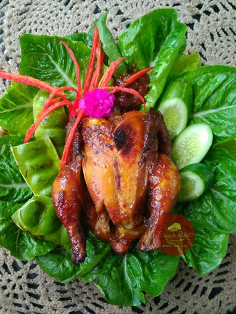 Cara Membuat Resep Ayam Panggang Putar dengan Bumbu Solo / Ayam Rotisseri Menu Enak