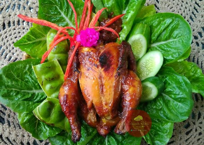 Resep Ayam Panggang Putar dengan Bumbu Solo / Ayam Rotisseri