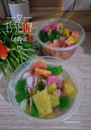Foto resep Es Setup Campur