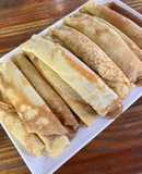 Panqueques con manjar