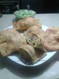 Pastelitos de arveja horneados
