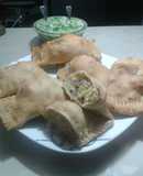 Pastelitos de arveja horneados