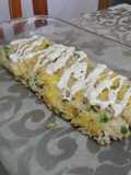 Terrina de arroz y queso vegana
