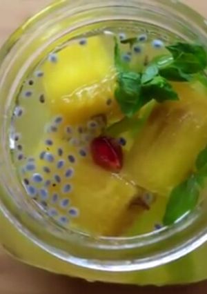 A picture of Basil sugar free drink.