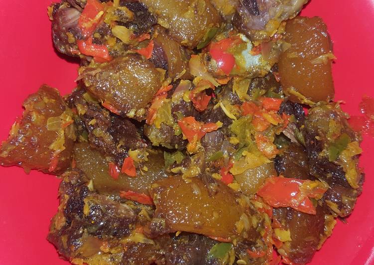 Step-by-Step Guide to Prepare Awsome Peppered pomo Cooking Basics for Beginners