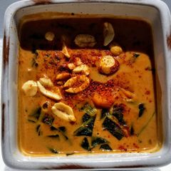 A picture of West African Peanut Stew.