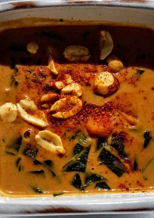 A picture of West African Peanut Stew.