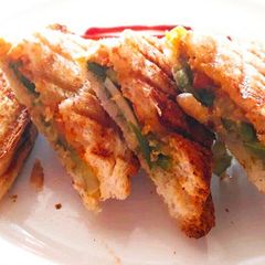 A picture of Veg Cheese Grilled Sandwich.
