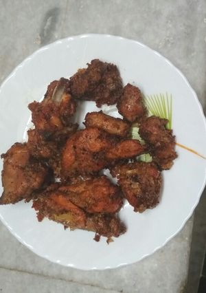 A picture of Chicken fry.