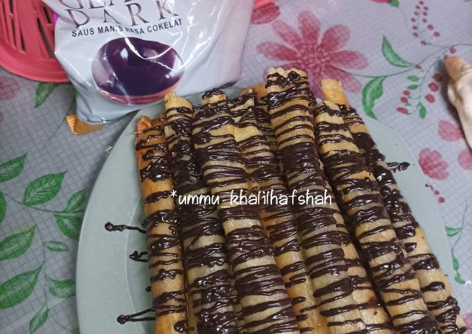 Resep Banana roll kulit lumpia oleh Desi Ardhie - Cookpad