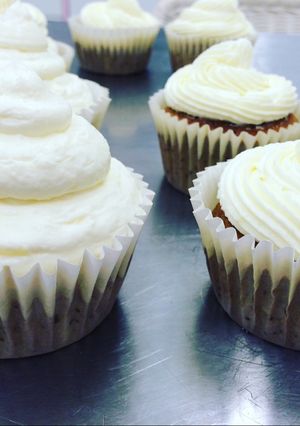Una foto de Carrot Cupcake, cupcake de zanahoria