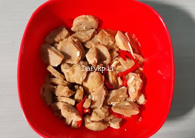 Cara Gampang Menyiapkan Tumis Bakso Saus Barbeque Simple Anti Gagal