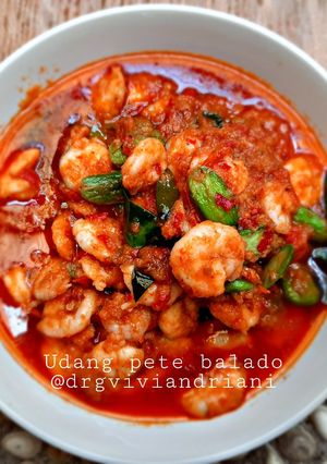 Foto resep Udang pete balado