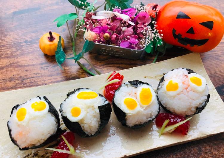 Easiest Way to Make Perfect Halloween Rice Ball