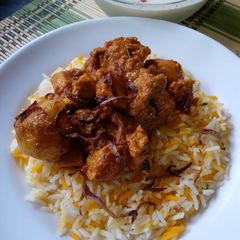 A picture of Swahili Coastal Chicken Biryani#themechallenge.