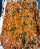 Tarta casera de pollo al pimiento