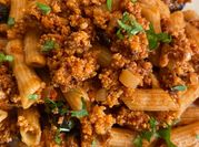 Una foto de picadillo de naranja