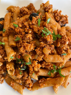 Una foto de Picadillo de tofu especiado