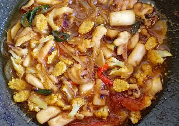 Resep Cumi Goreng Mentega, Menggugah Selera