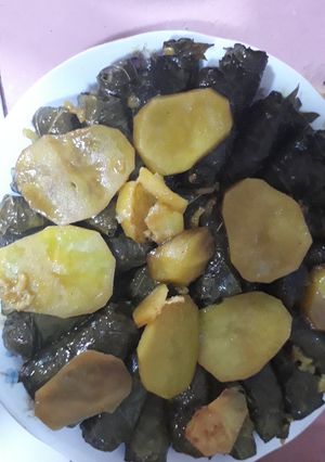 صورة لوصفة دولمة ورق عنب