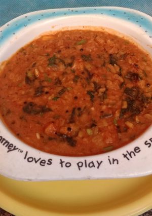 પાલક મગ ની દાળ (Palak Moong Dal Recipe In Gujarati) રેસીપી મુખ્ય ફોટો