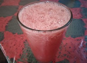 Una foto de Agua de sandía